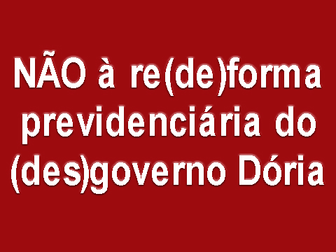 ReformaPrevidencia Doria