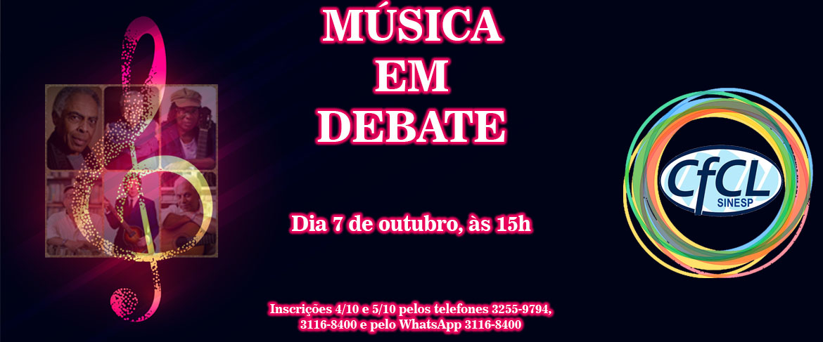 Música em Debate de Outubro