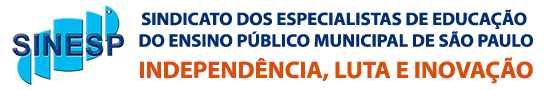 Sinesp - Sindicato dos Especialistas de Educação do Ensino Público Municipal de São Paulo.