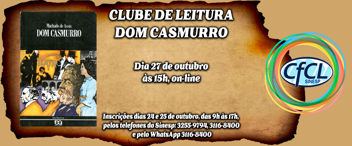 Clube de Leitura Analisa Dom Casmurro