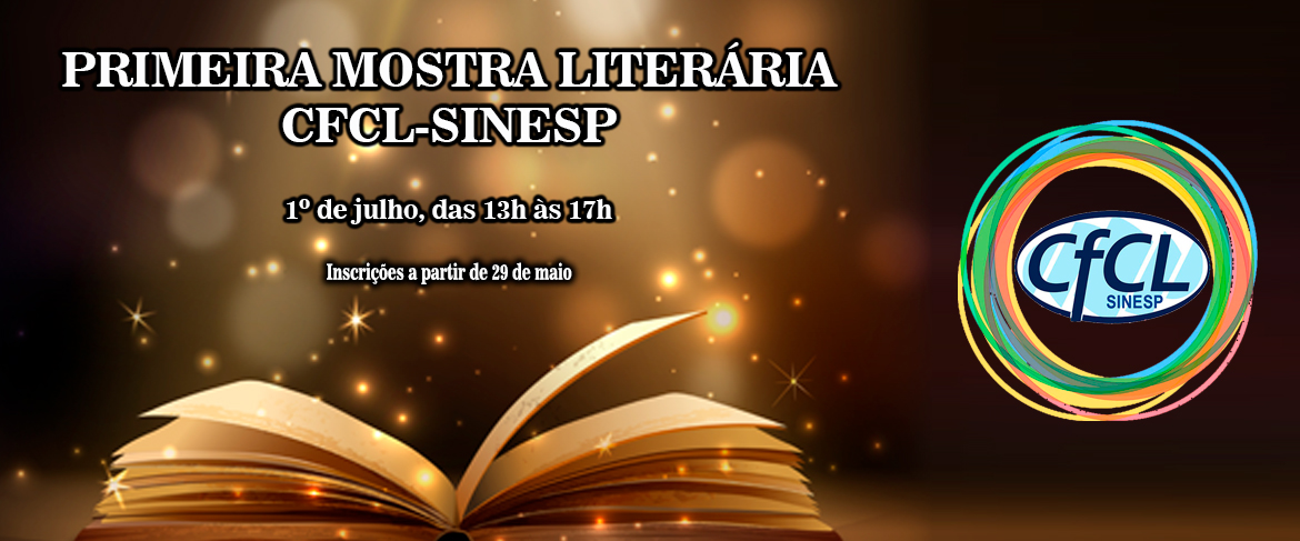 Primeira Mostra Literária do CFCL-SINESP