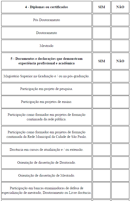 EDITAL DE CREDENCIAMENTO SME Nº 04, DE 25 DE SETEMBRO DE 2023. SME