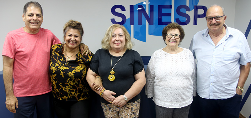 Dirigentes e Conselheiros do SINESP vão às DREs apresentar