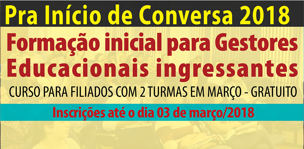 Banner PraInicioConversa 2018