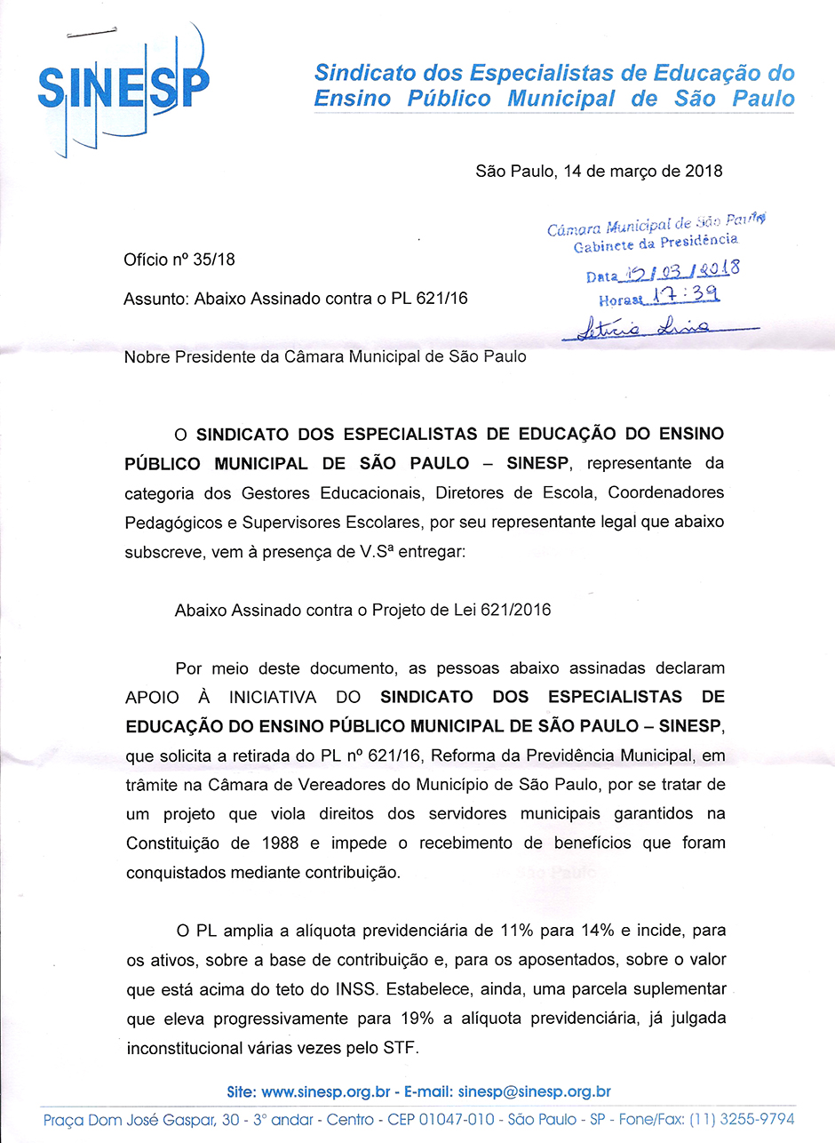 Abaixo-assinado · Contra a reestruturação de grades e demissões de  professores da Universidade São Judas! ·