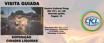 Exposição Cidades Líquidas